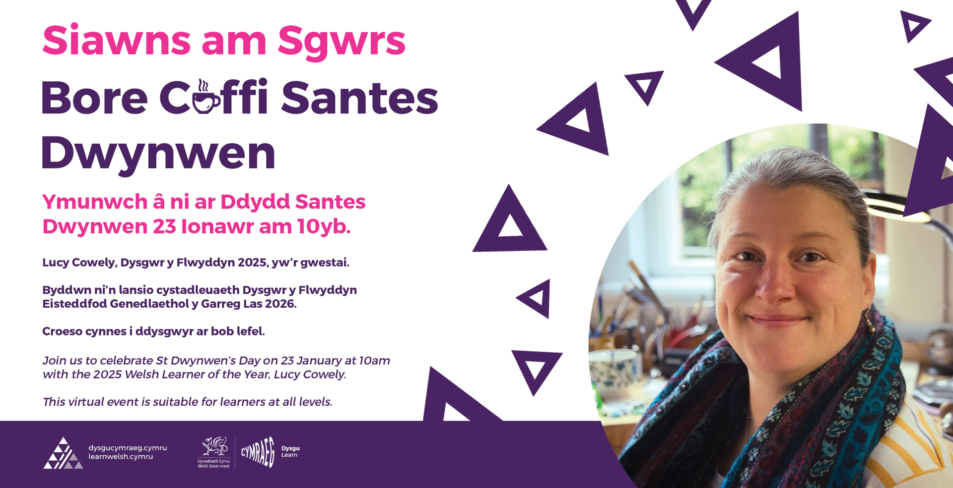 Bore coffi Santes Dwynwen coffee morning 2026