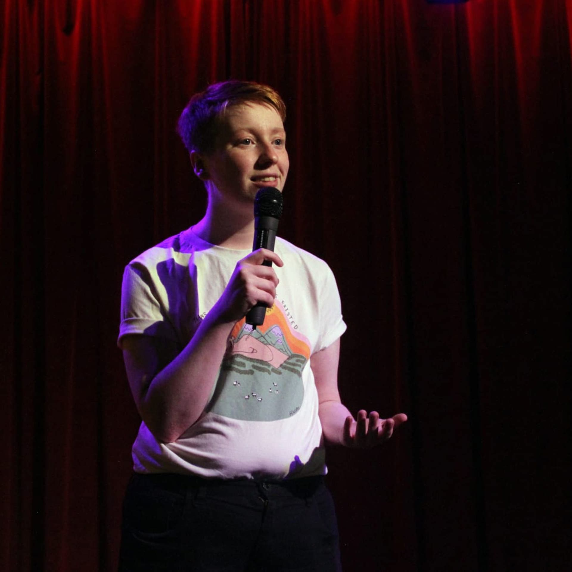 The stand-up comedian who’s learned Welsh