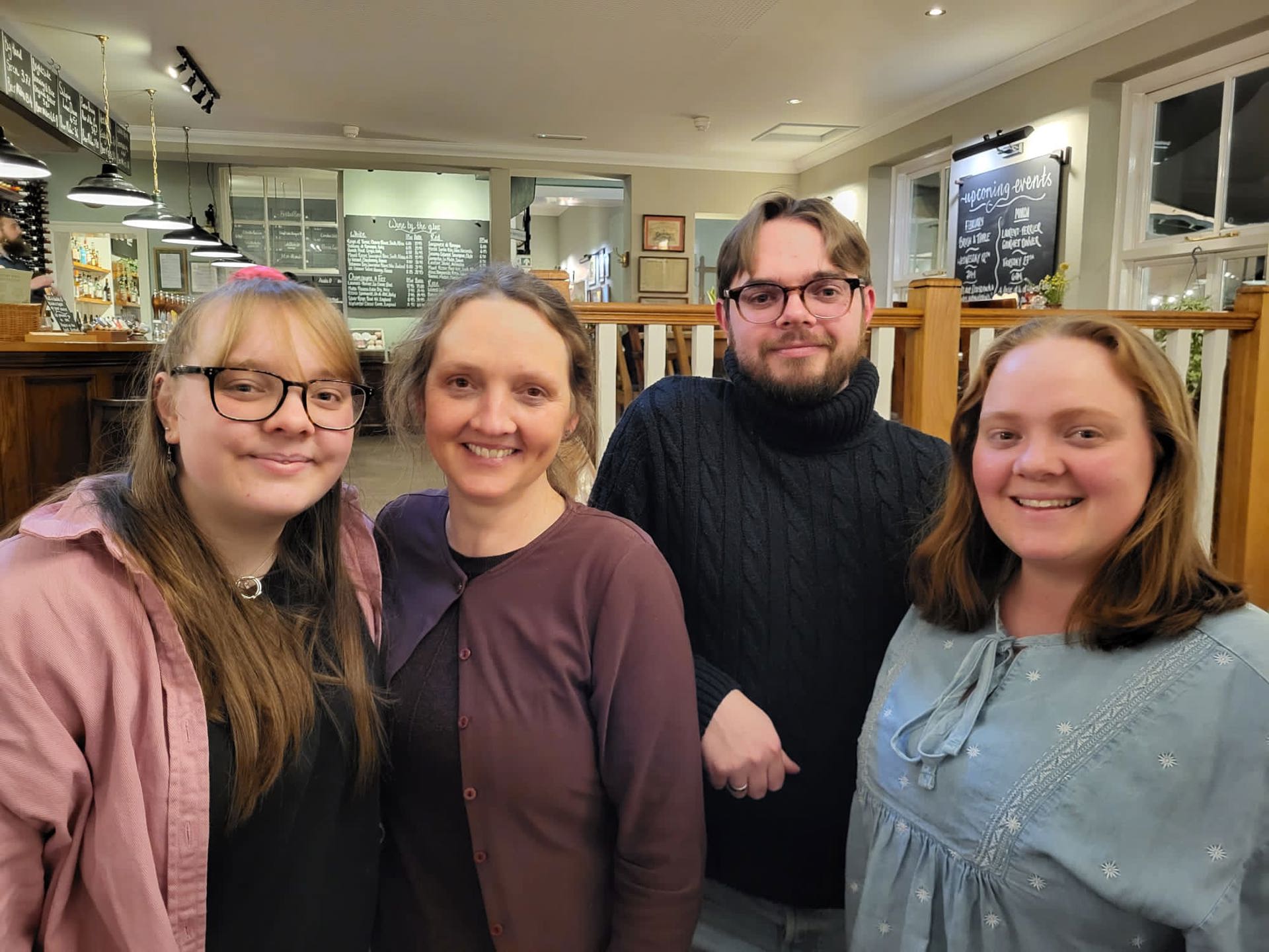 The family that is learning Welsh together